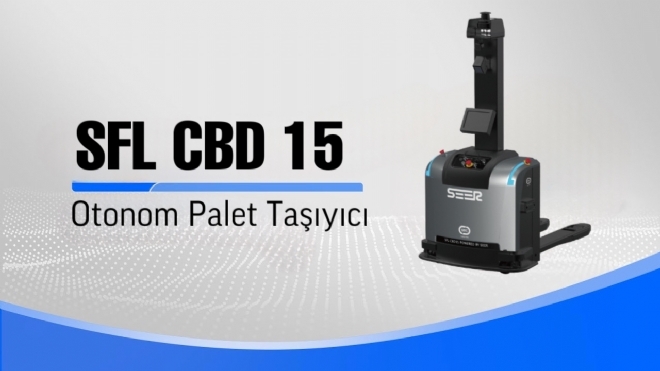 Otonom Forklift - SFL CBD 15 CE